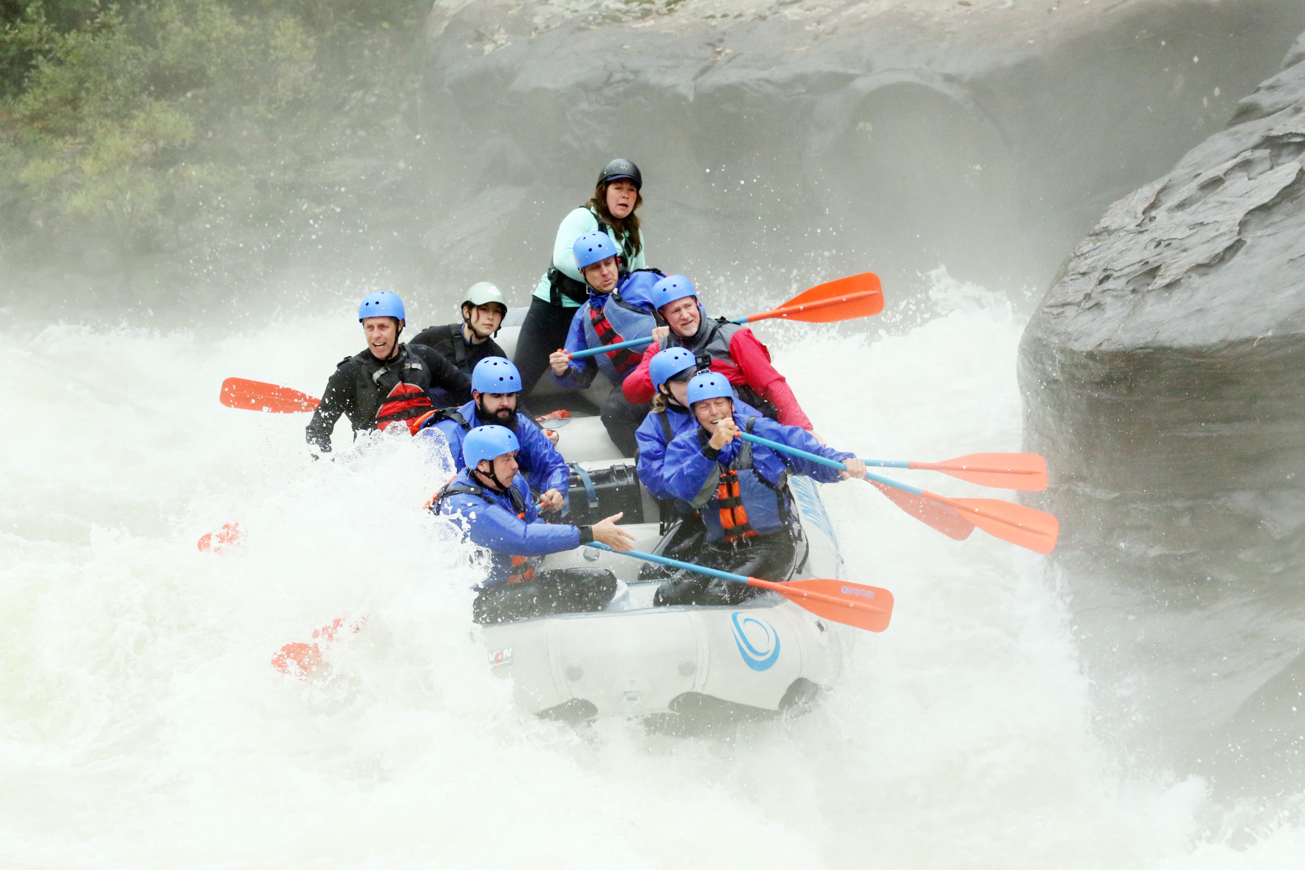 Rafting at Pillow Rock
